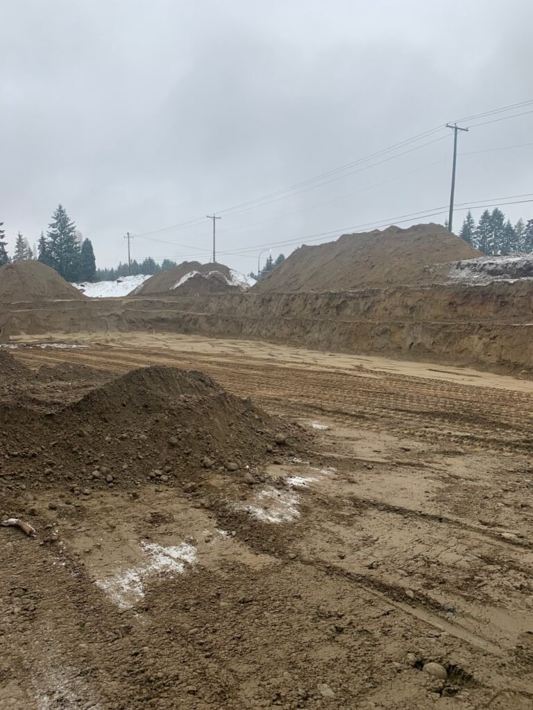 Commercial foundation excavation