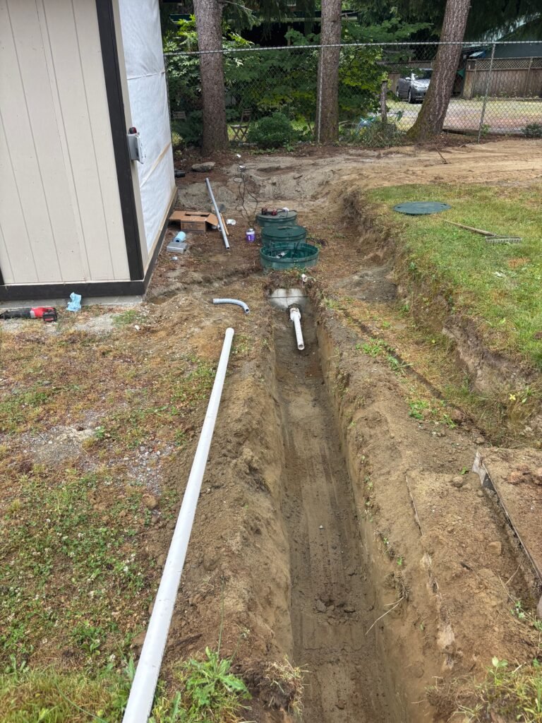 Septic installation